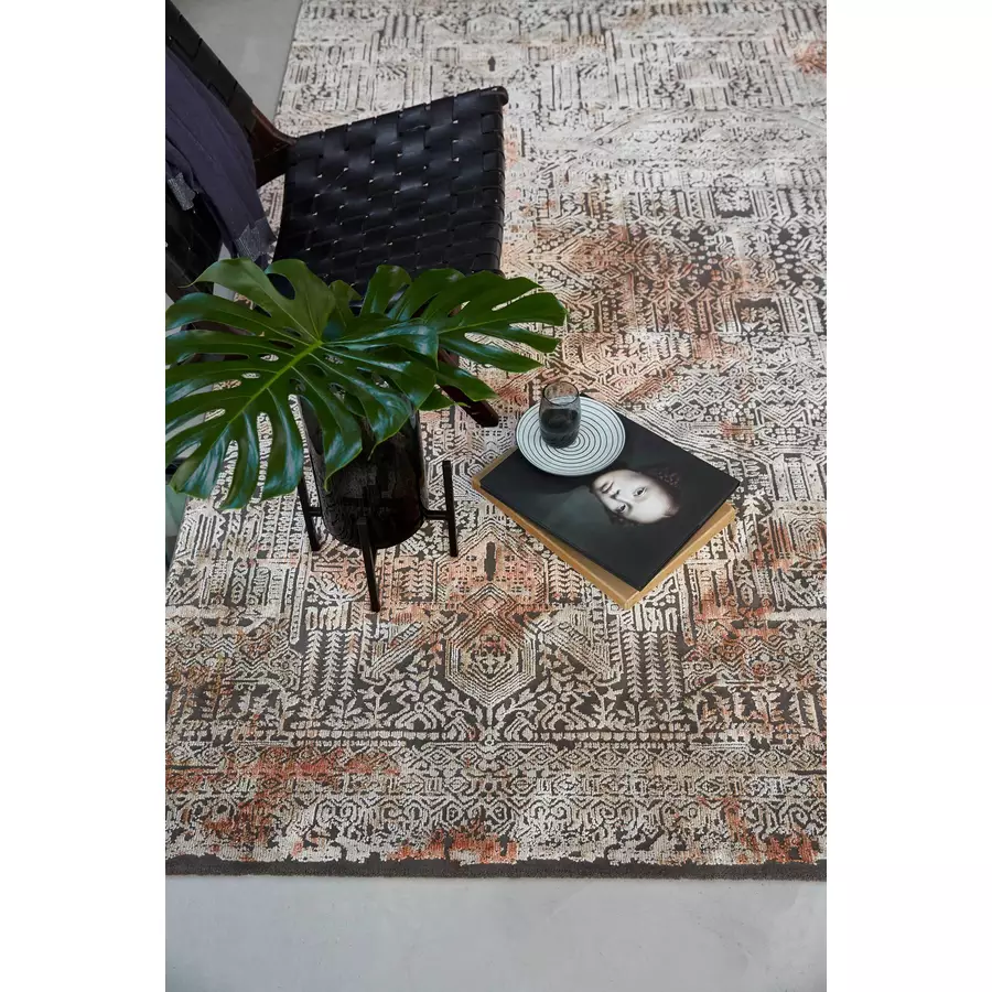 Wecon home Kurzflorteppich Rococo Vintage braun