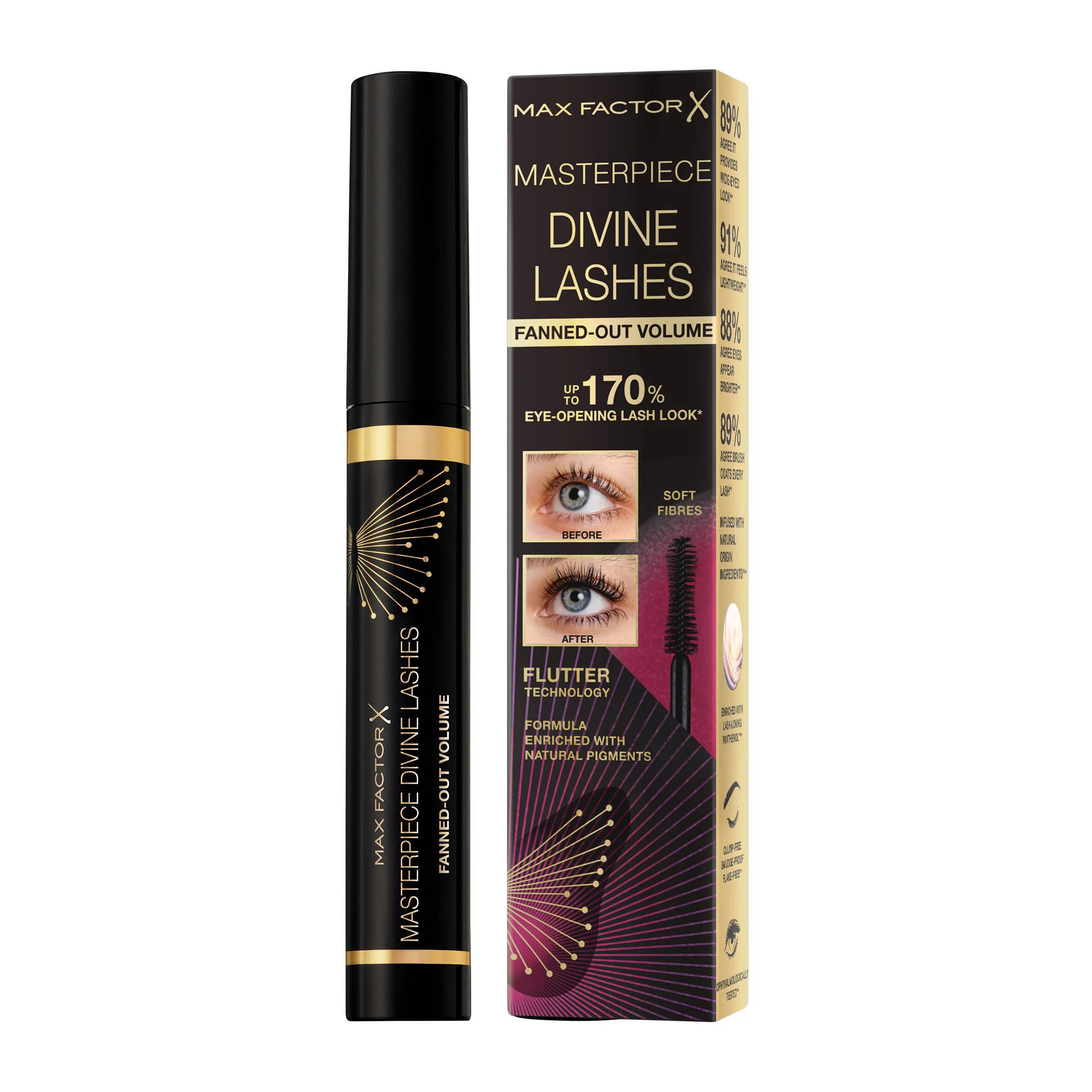 Max Factor Masterpiece Divine Lashes mascara - Rich Black