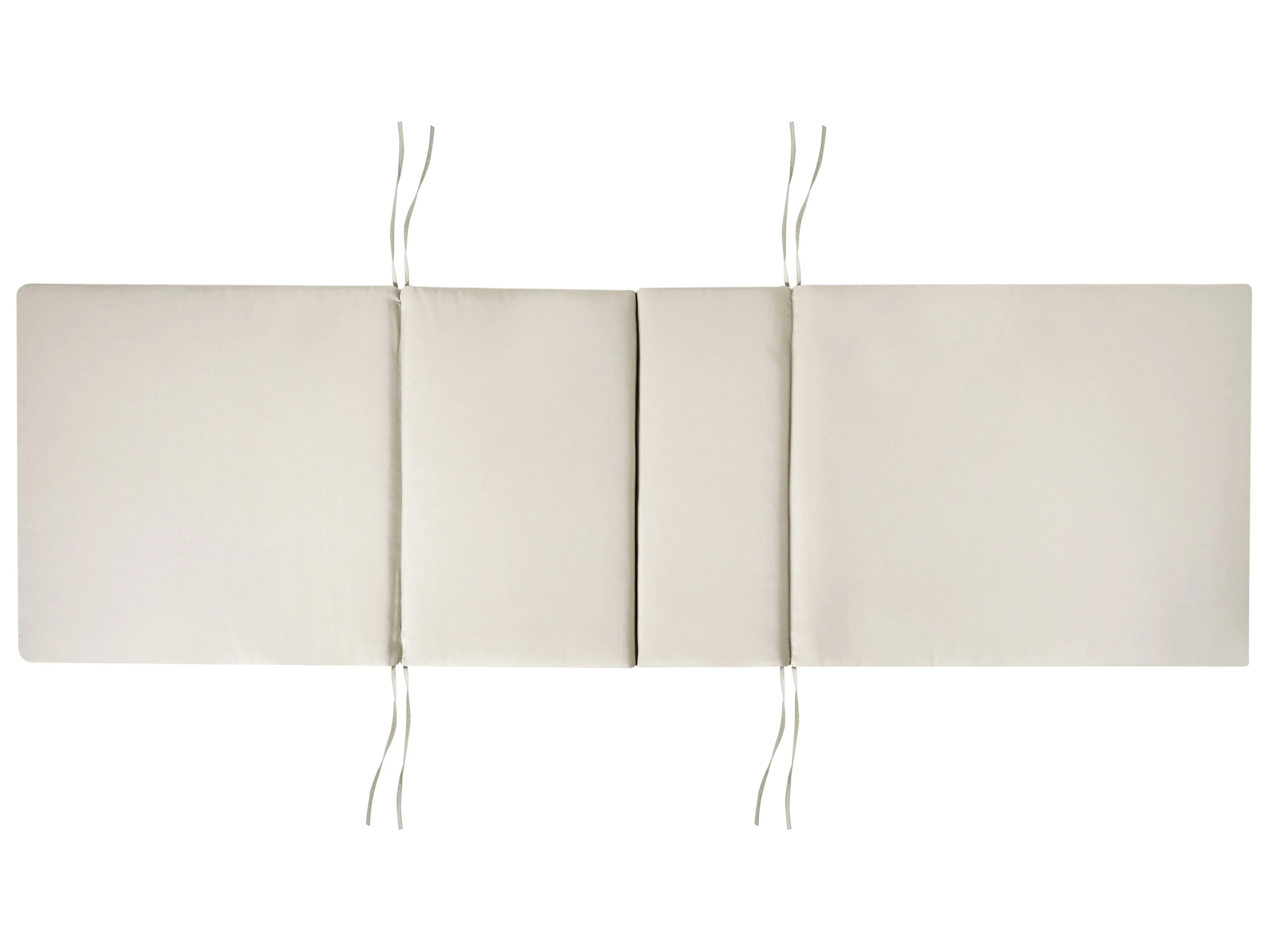 Ligstoel met kussen AMANTEA PREMIUM Acaciahout Taupe