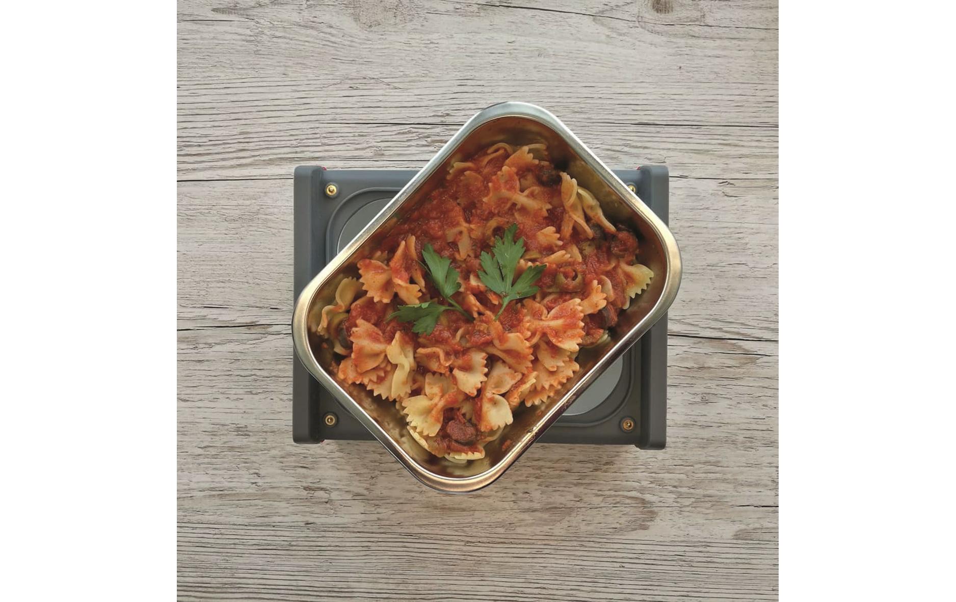 Lunchbox HeatsBox Grau<br>Intelligente heizbare Lunchbox