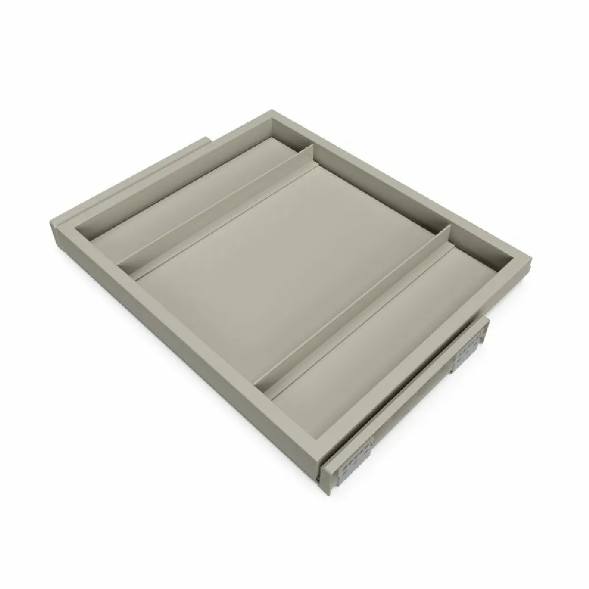 Kit de plateaux avec glissières pour armoires