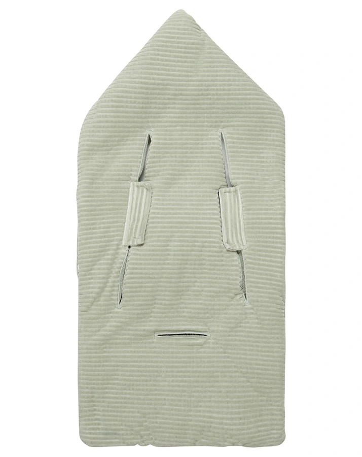 Baby Fußsack VIK TEDDY (42x90) in shadowgreen