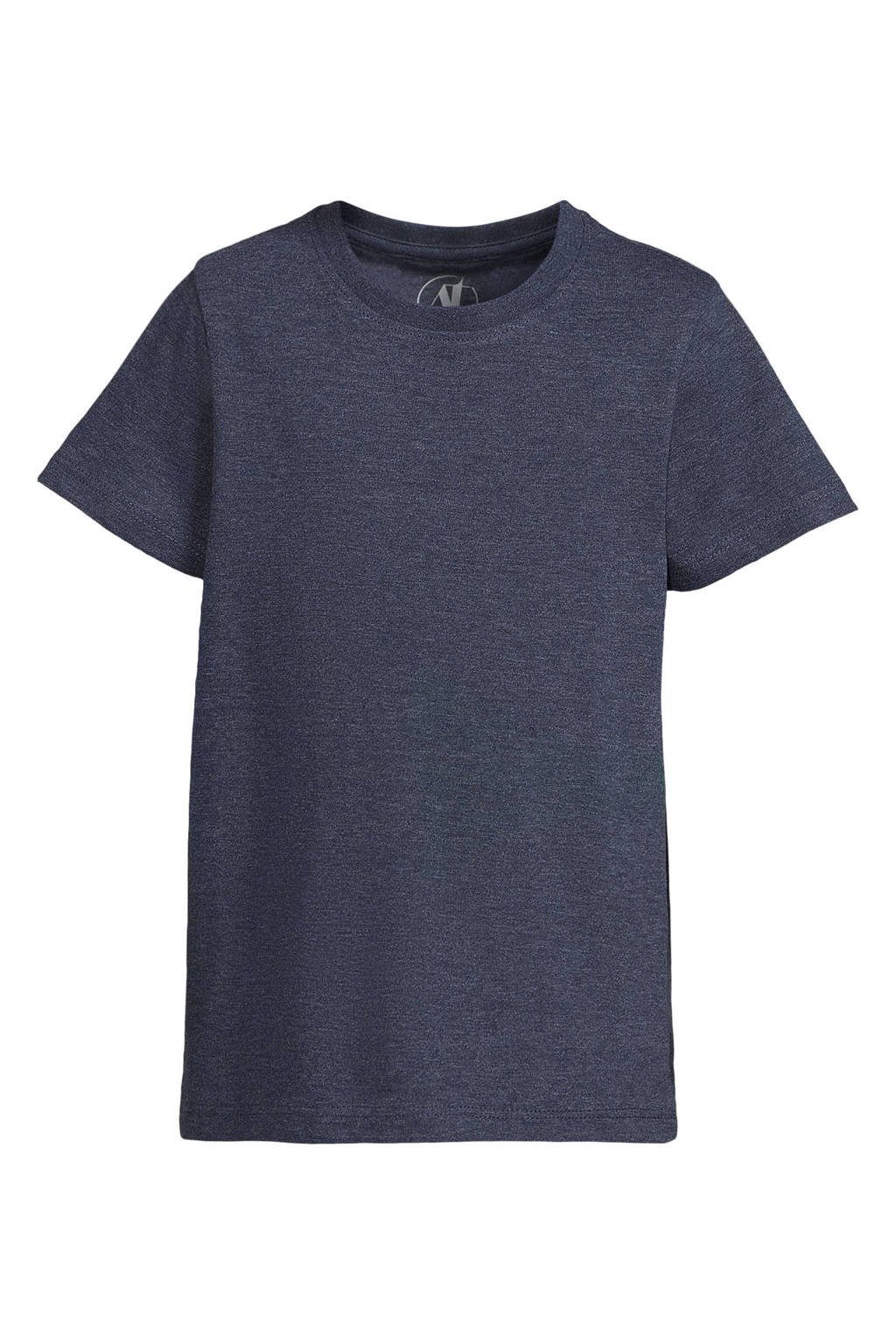 anytime T-shirt donkerblauw melange