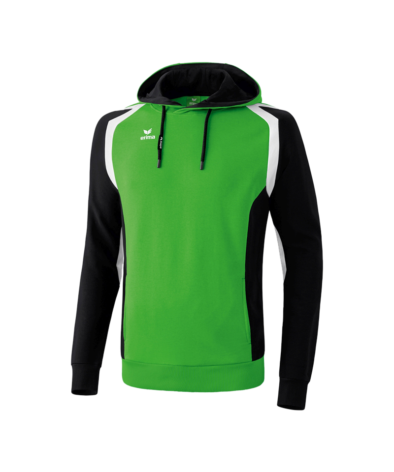 Erima Razor 2.0 Kapuzensweatshirt Grün Schwarz
