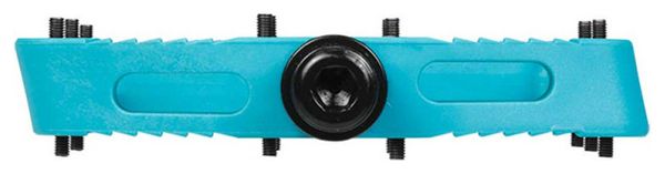 Paire de Pédales Plates SDG Comp Bleu Turquoise