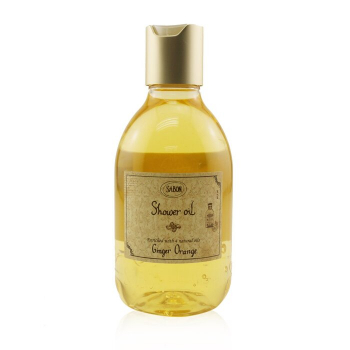 Sabon Shower Oil - Ginger Orange (Plastic Bottle) 300ml/10.1oz