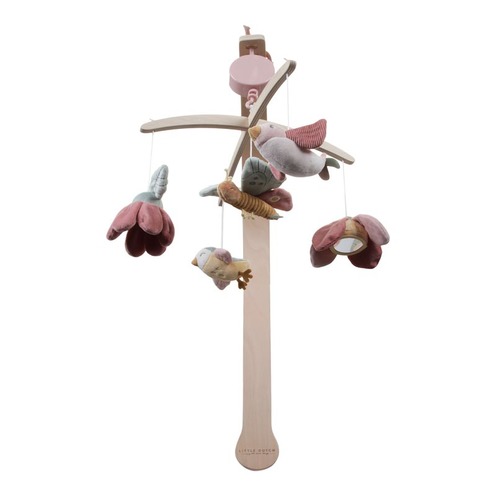 Mobile musical Flowers & Butterflies - LITTLE DUTCH