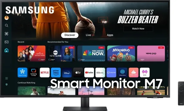 Samsung S43DM702UU - M70D Series - LED-skærm - Smart - 43