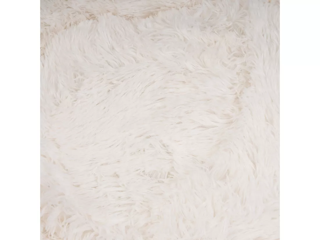 Lit pour animal KULU Fourrure synthétique Blanc cassé