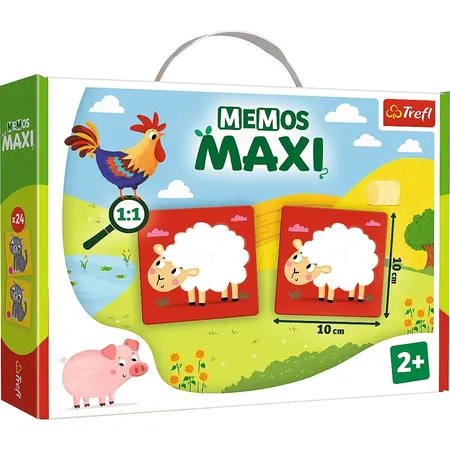 Trefl Memos Maxi Bauernhoftiere