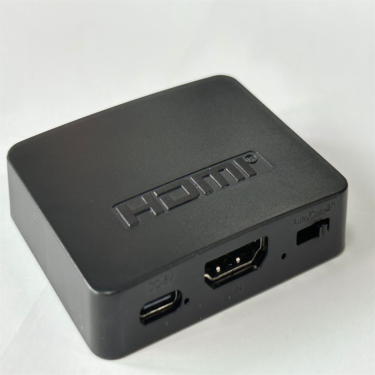 4K HDMI splitter 1 inngang / 2 utganger Sort