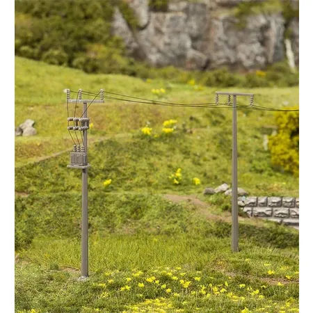 FALLER Strommasten, 4 Stück