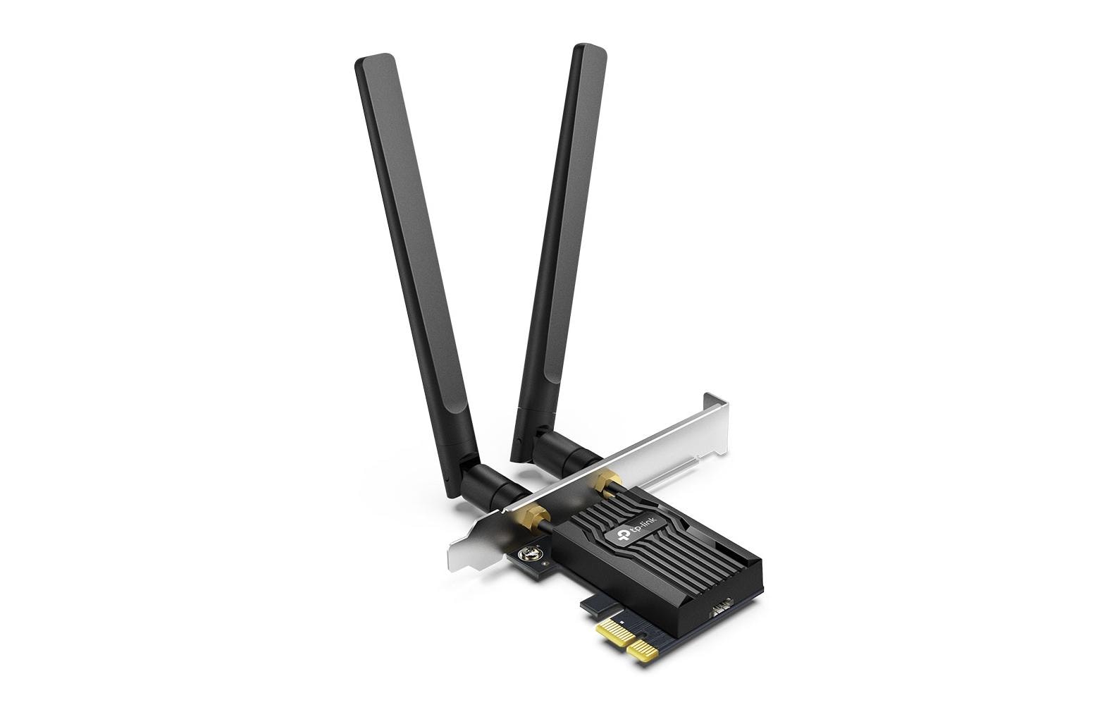 WLAN-AX PCIe Adapter Archer TX55E Bluetooth 5.2AX3000 Wi-Fi 6 Bluetooth 5.2 PCIe Adapter