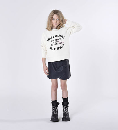 Zadig & Voltaire Sweatshirt - Ivory m. Text