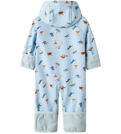 Name It Softshellanzug m. Fleece - NbmAlfa08 - Skyway/Mini Dino
