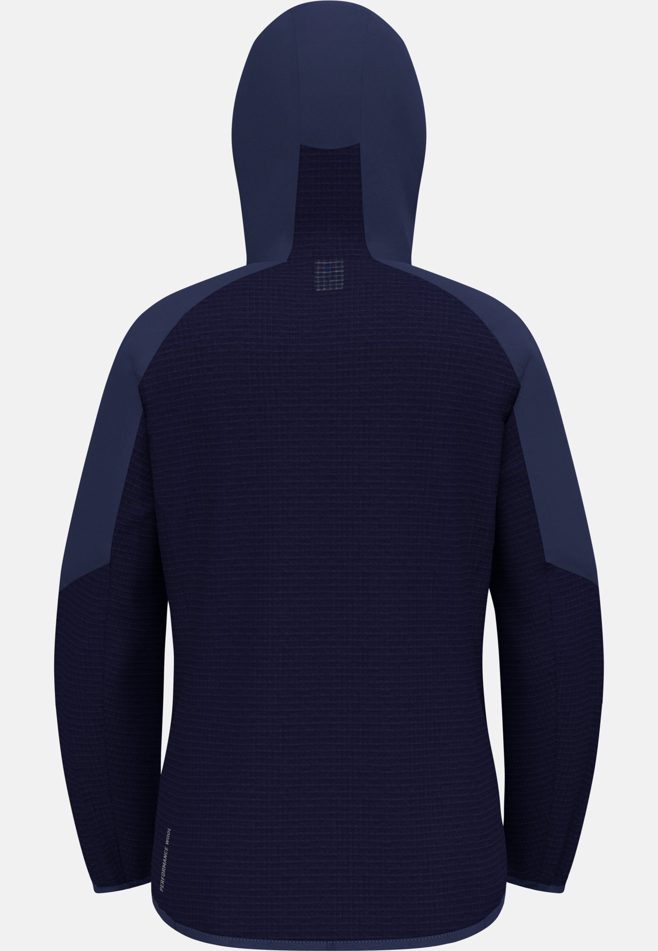 Isolierte Ascent Hybridjacke mit Wolle in eclipse