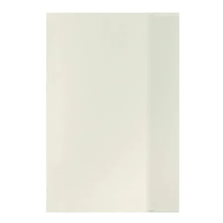 Herlitz Heftumschläge mit Baststruktur, DIN A5, transparent klar, 10 Stück