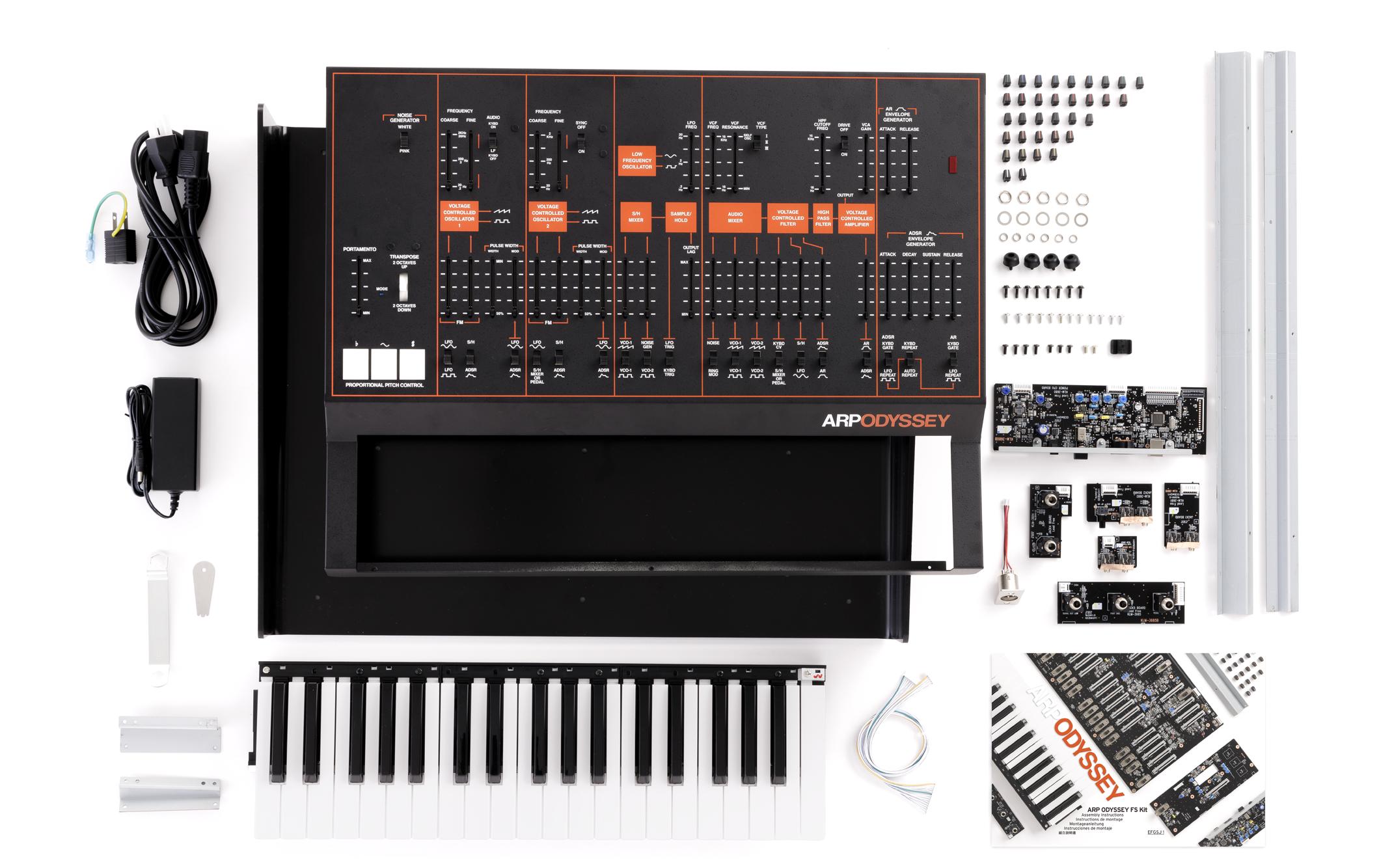 Synthesizer ARP ODYSSEY Rev3 FS Kit<br>Lötfreier Analogsynthesizer-Bausatz