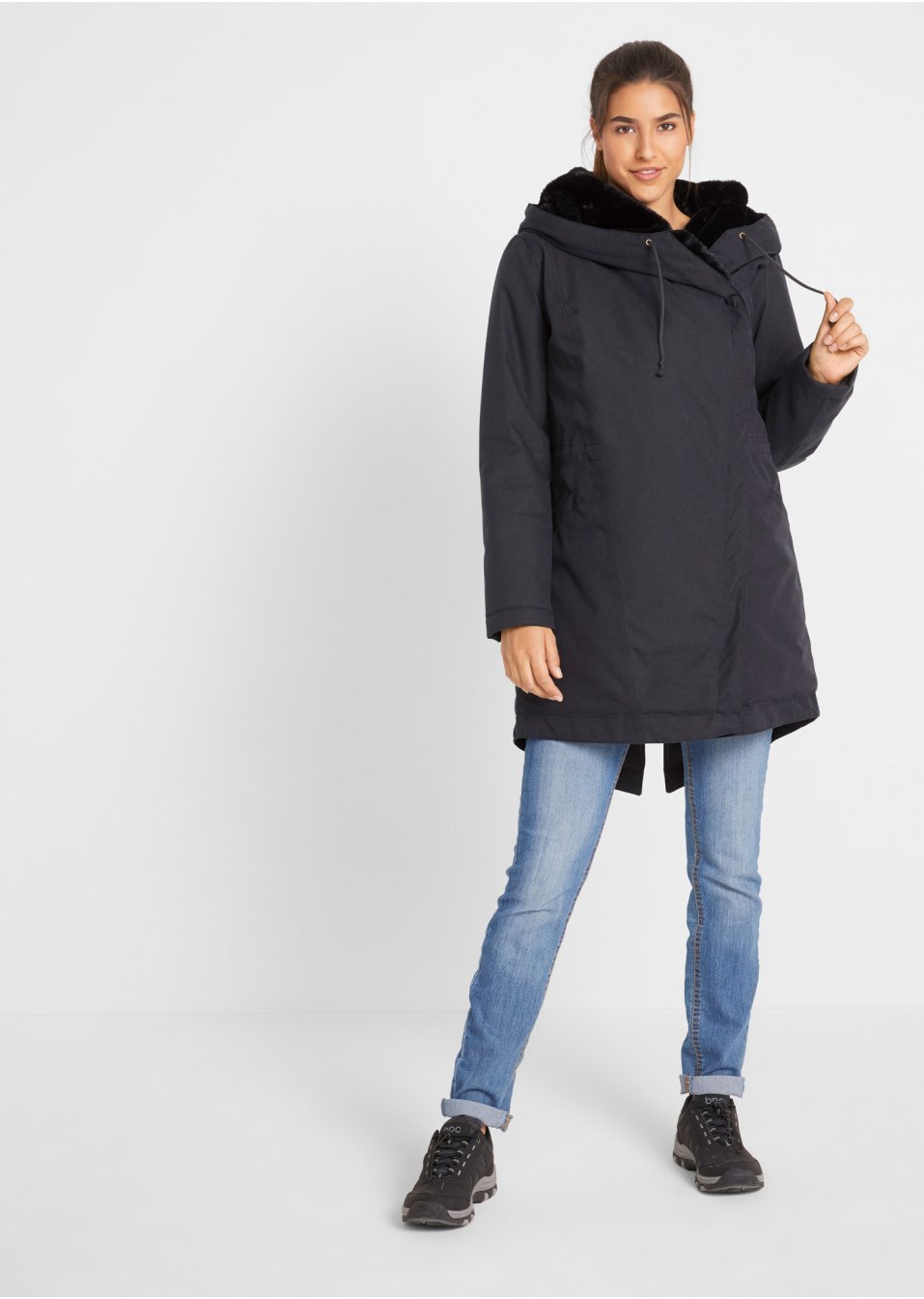 Parka fonctionnelle avec polaire peluche