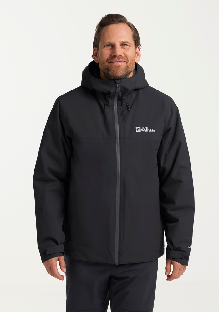 Jack Wolfskin Outdoorjacke »WISPER INS JKT M« mit Kapuze