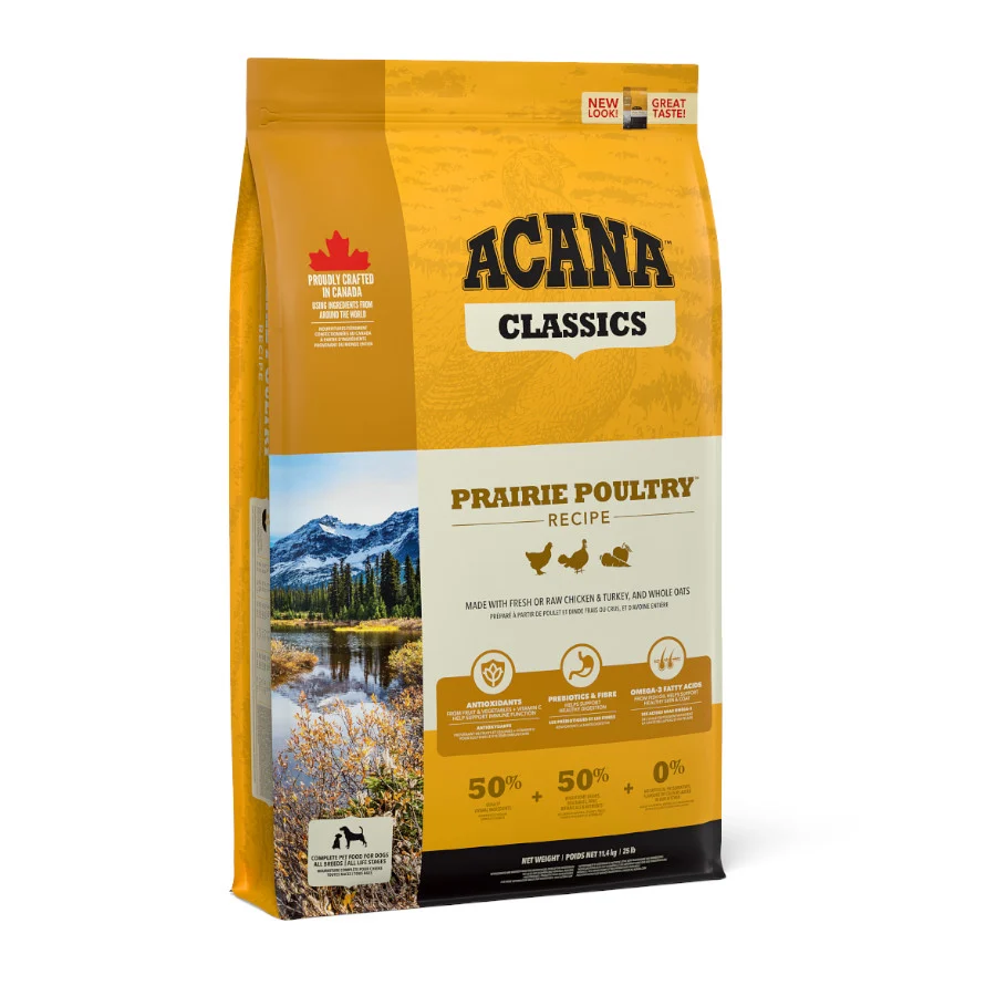 Ração para cães Acana Classics Prairie Poultry Chicken