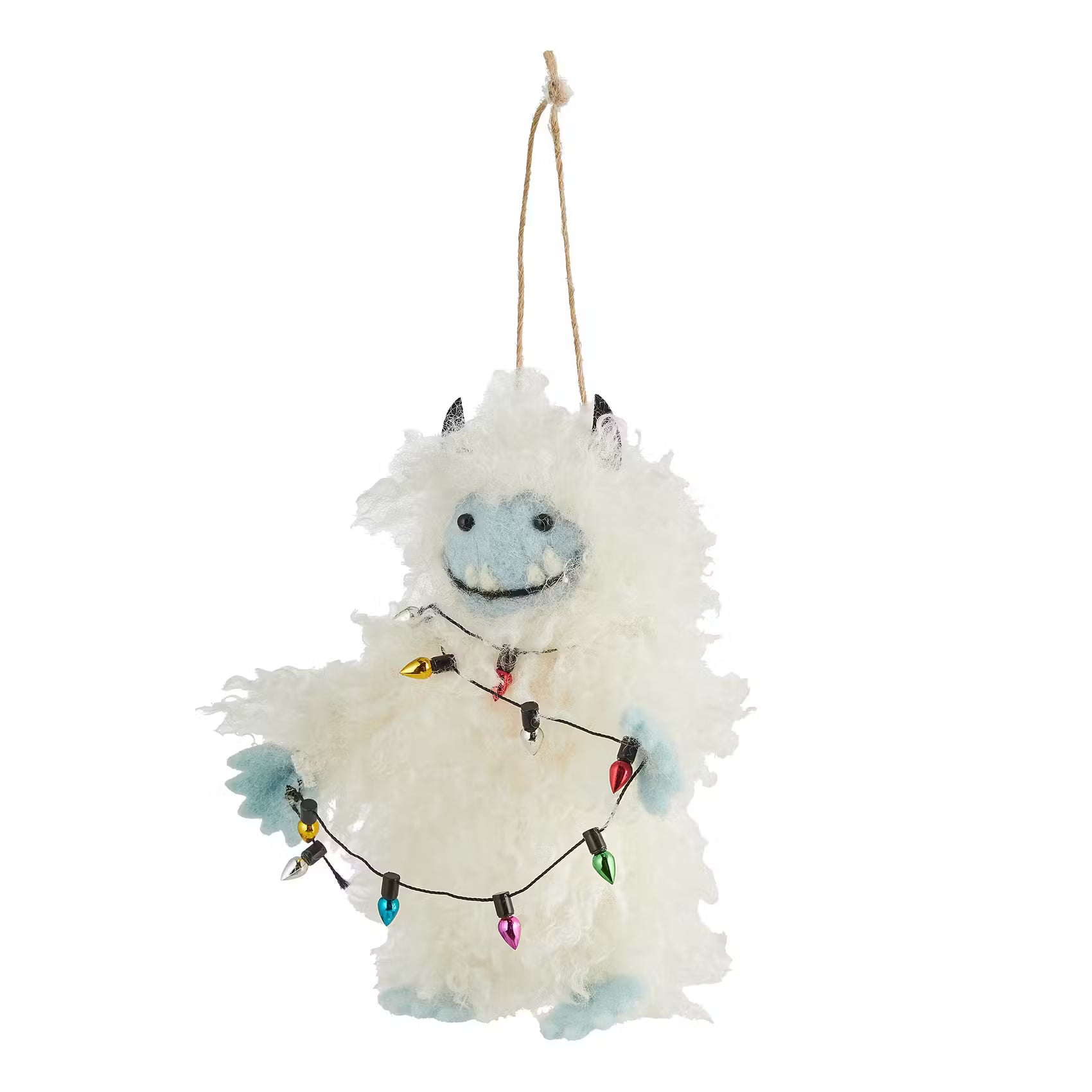 HANG ON Baumanhänger Yeti mit Lichtern
