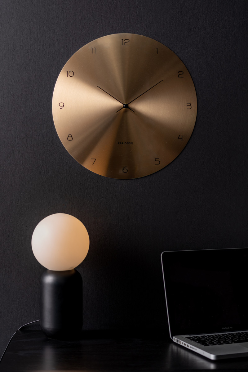 Wall Clock Dome Disc