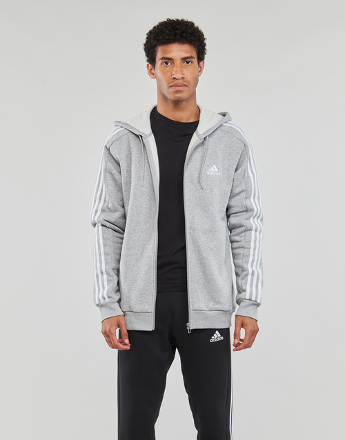 Adidas Sportswear - 3S FL FZ HD - Gris