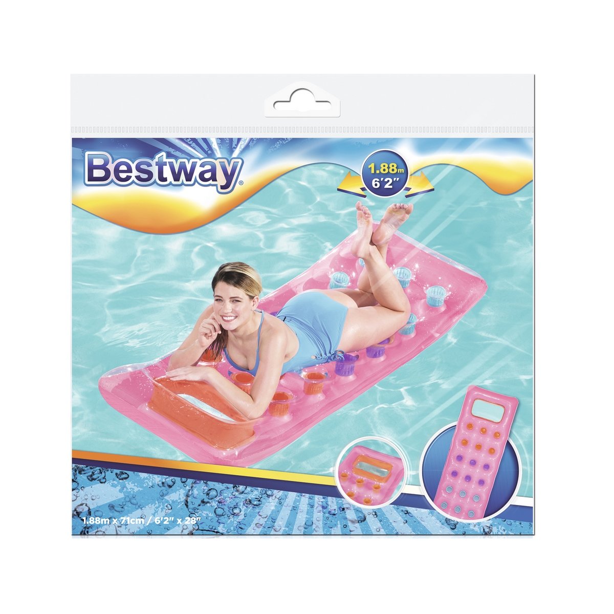 Matelas gonflable avec fenêtre
