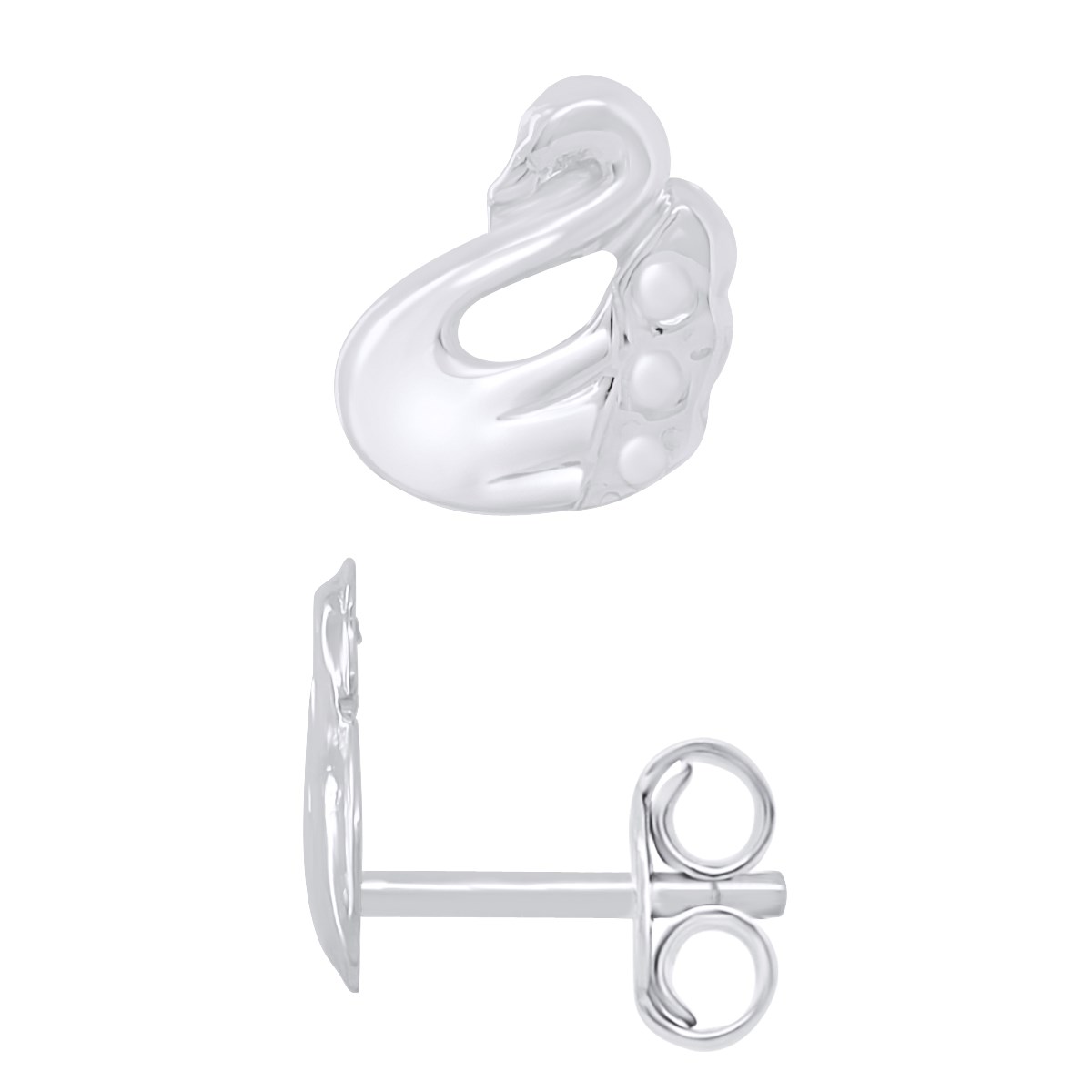 Boucles d'Oreilles CYGNE - Argent 925