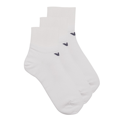 Emporio Armani - IN-SHOE SOCKS PACK X3 - Blanc