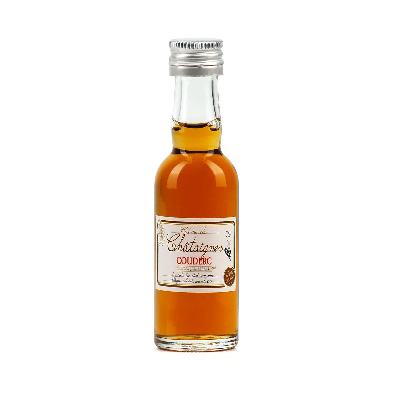 Mignonnette de crème de châtaigne 18%