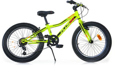 Dino Sykkel Plus 20 tommer, Gul