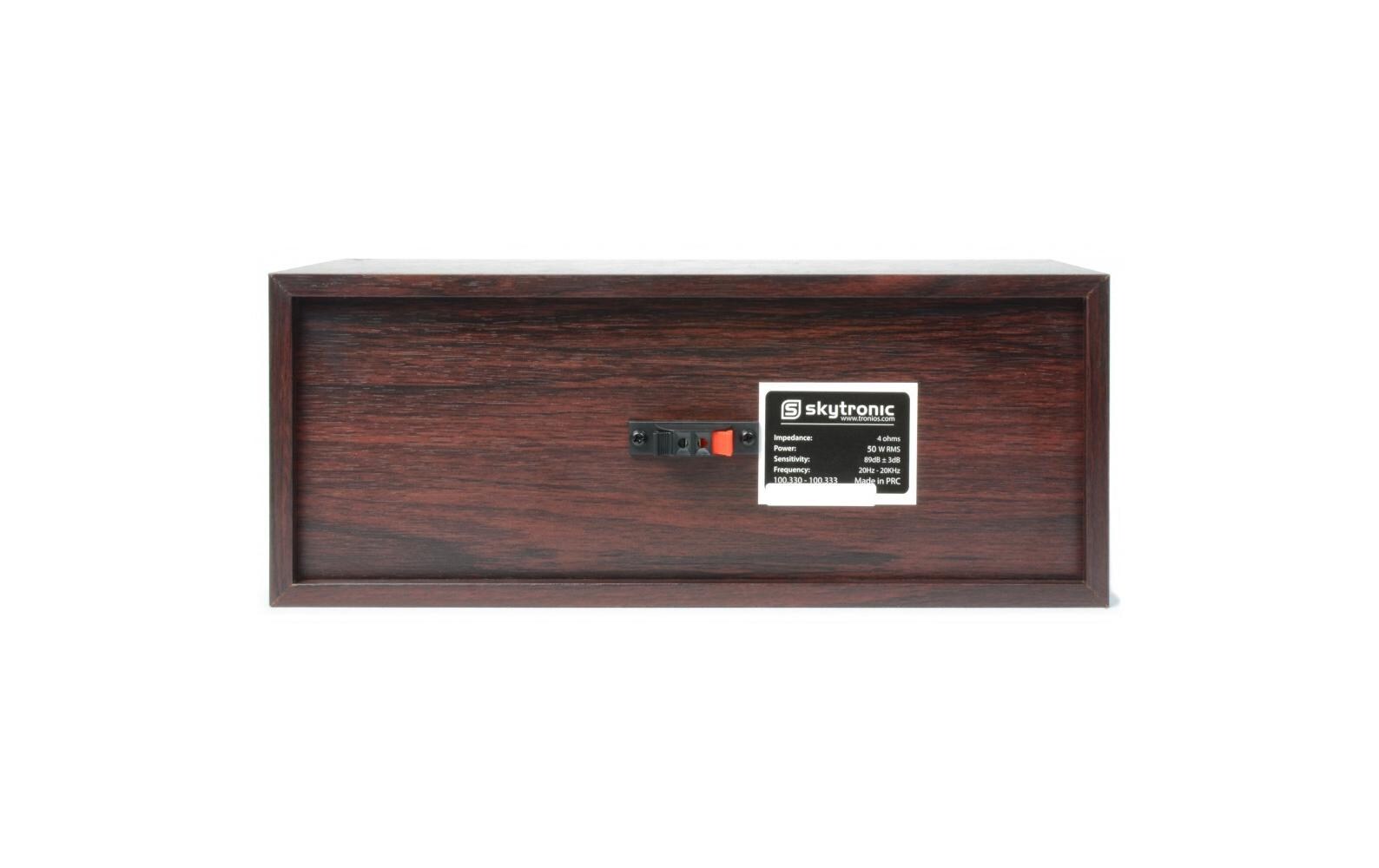 Standlautsprecher HF5W Braun<br>3-Wege-Frontlautsprecher bieten ein grossartiges Heimkinoerlebnis