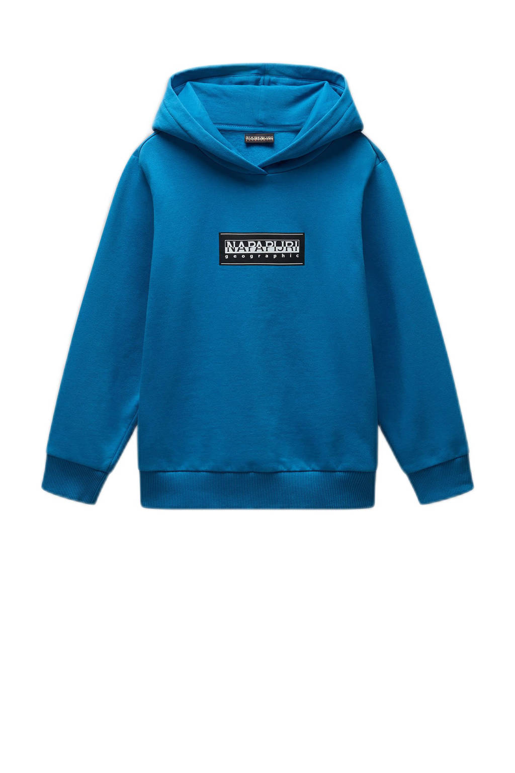 Napapijri hoodie met logo blauw