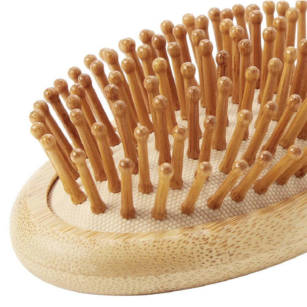 Brosse à cheveux en bambou
