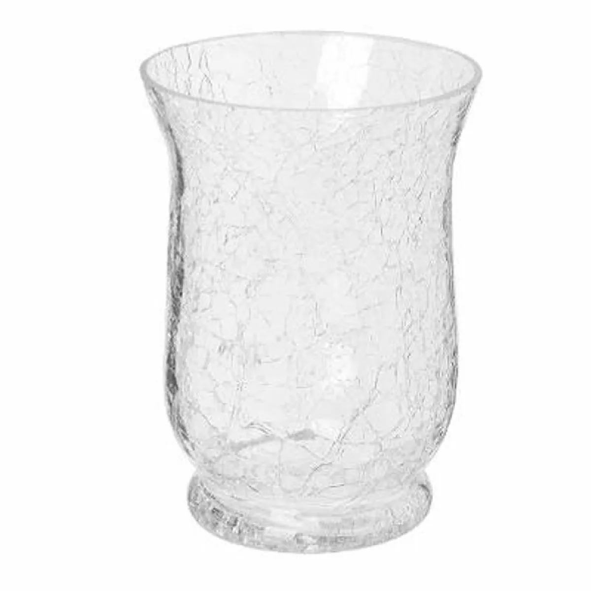 Photophore Transparent Craquelé