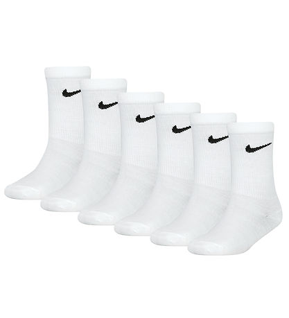 Nike Socken - 6er-Pack - Weiß