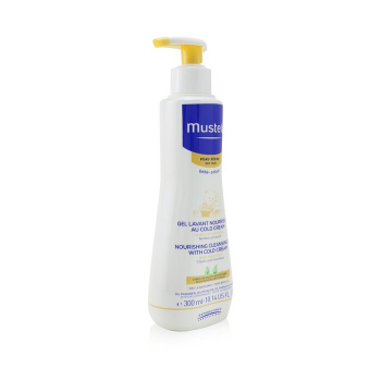 Mustela Gel de limpeza nutritivo com creme frio para cabelo e corpo - para pele seca 300ml/10.14oz