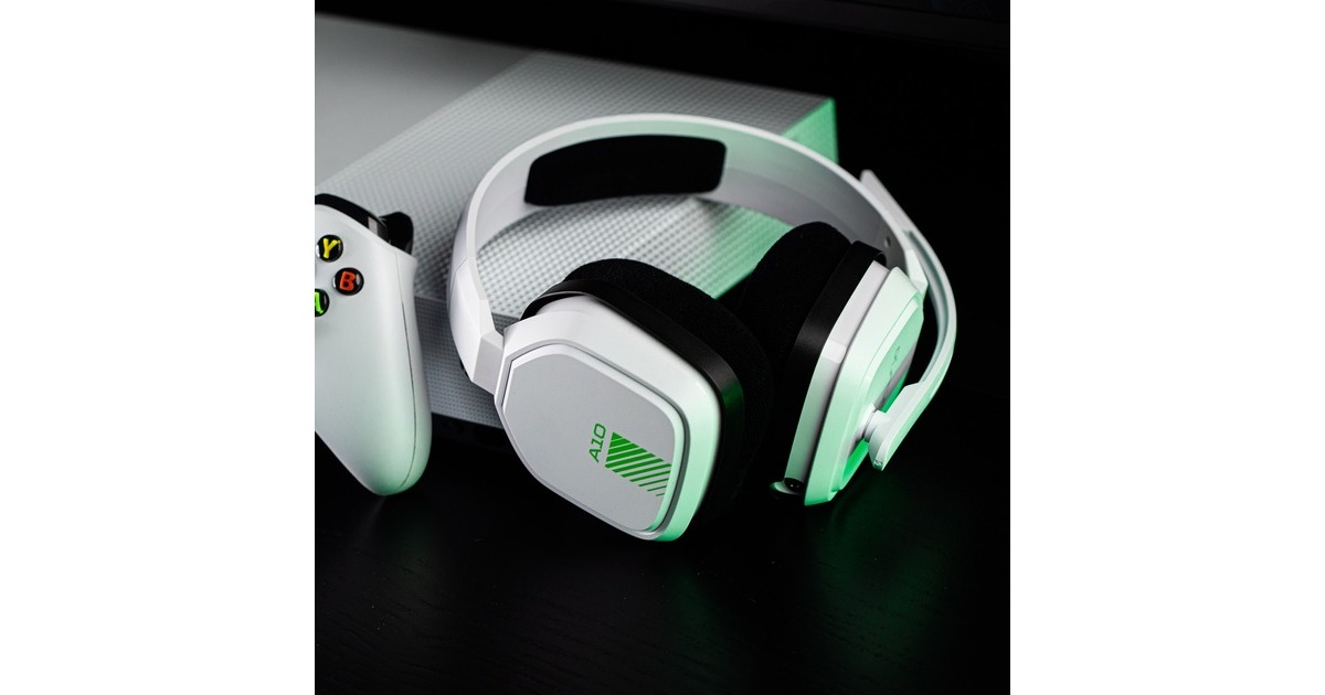 ASTRO GamingA10 headset over-ear gaming headset  (Wit/groen, Pc)