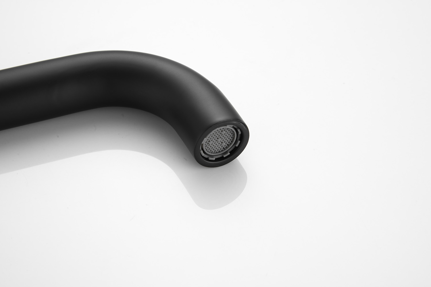 Saniclear Plus baduitloop 20cm zwart mat