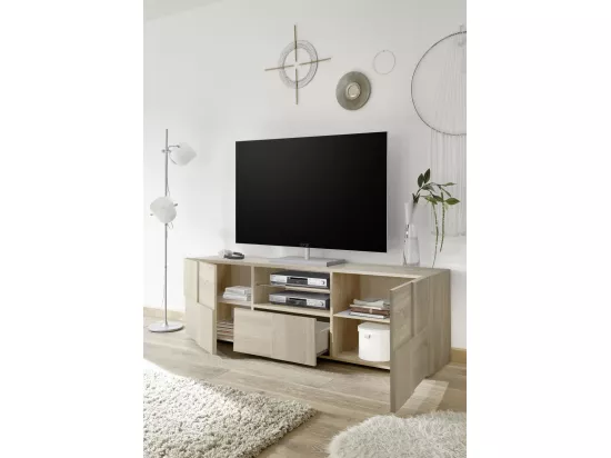 Meuble TV LONDON chêne