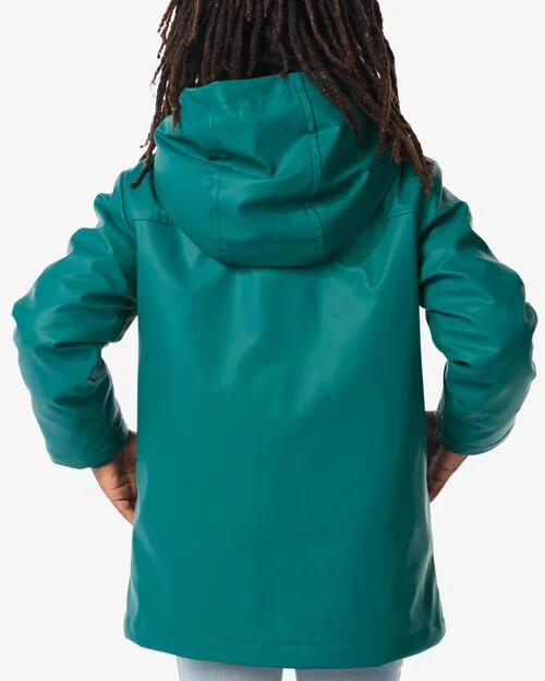 veste enfant à capuche vert