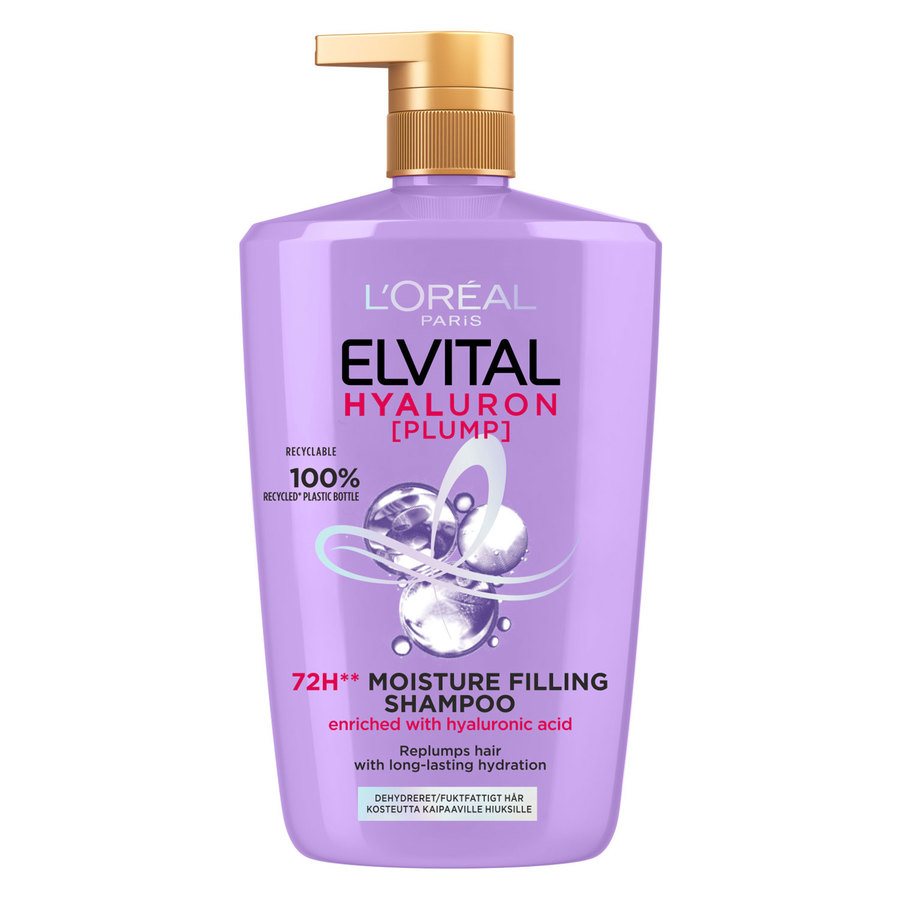 L'Oréal Paris Elvital Hyaluron Plump Shampoo 1000ml