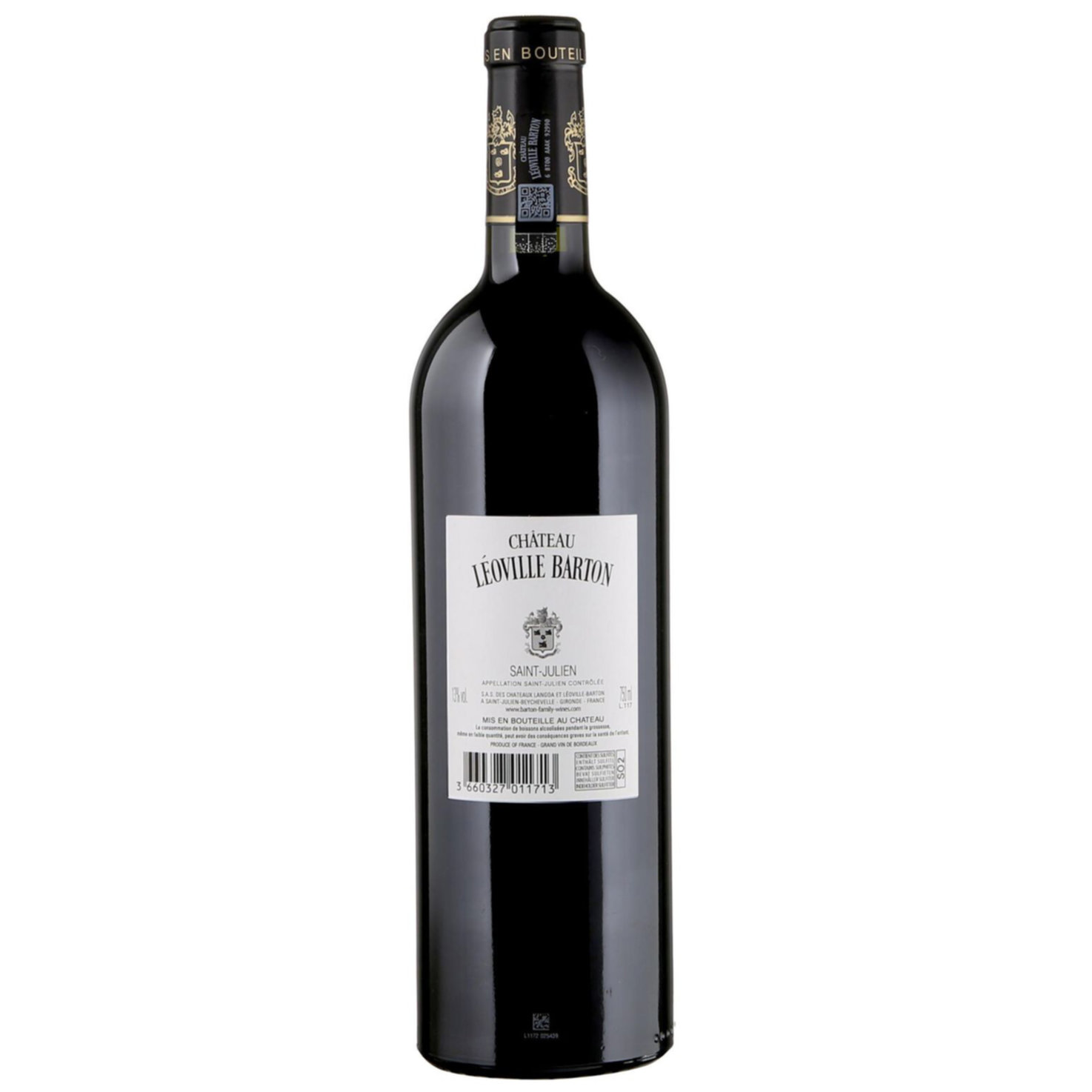Château Léoville-Barton Saint-Julien AC 2ème Cru Classé -75cl