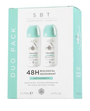 SBT LifeRepair Cell Nutrition Set mit 48h Biological Deodorant Anti-Humidity 75ml-75ml