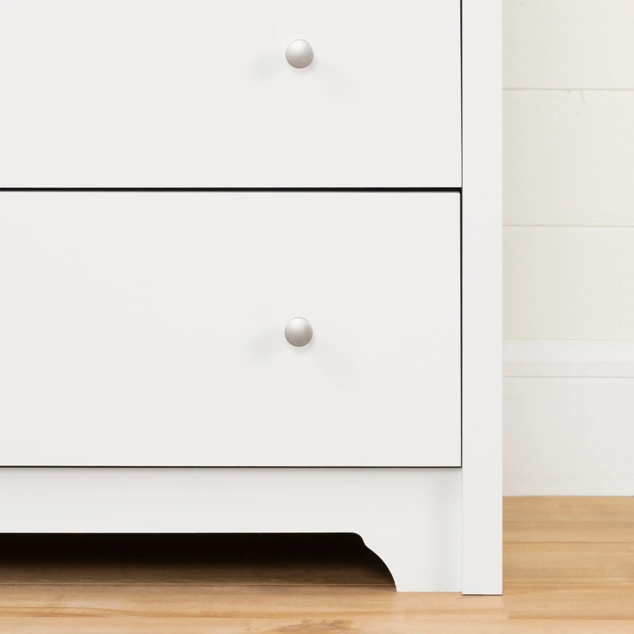South Shore Commode 5 Tiroirs Vito - Blanc Solide