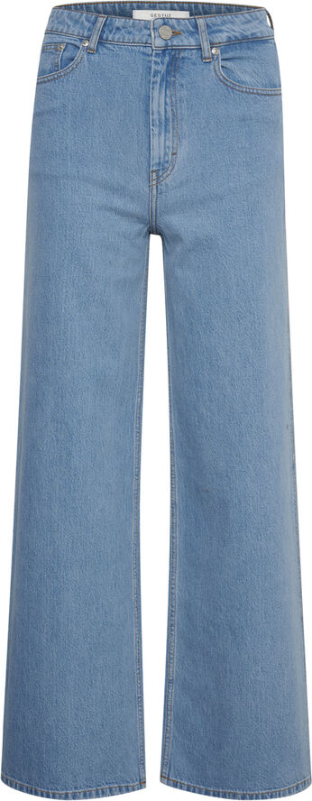 Gestuz AuraGZ HW wide jeans NOOS Mid blue washed