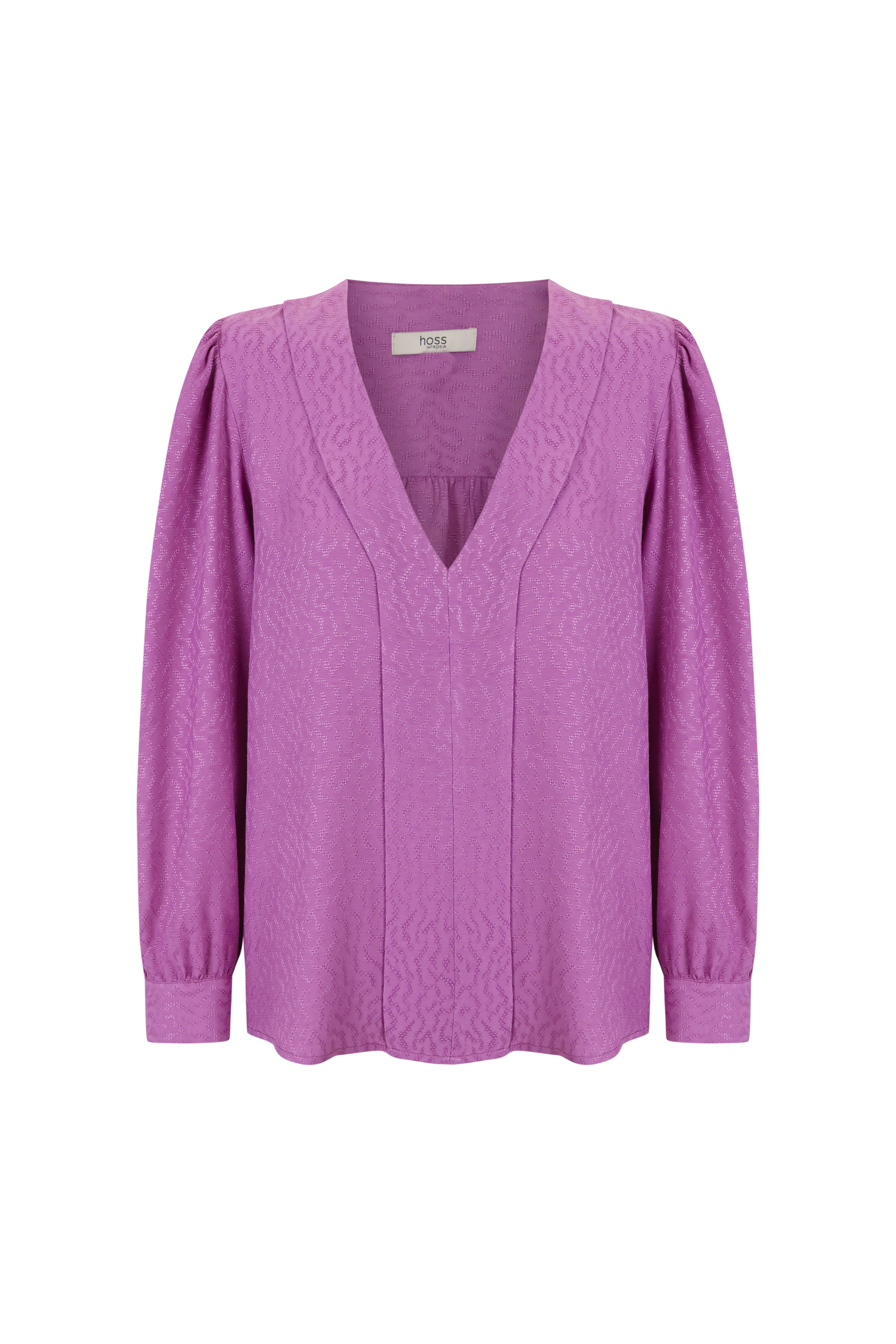 Blusa nova em jacquard - Rosa