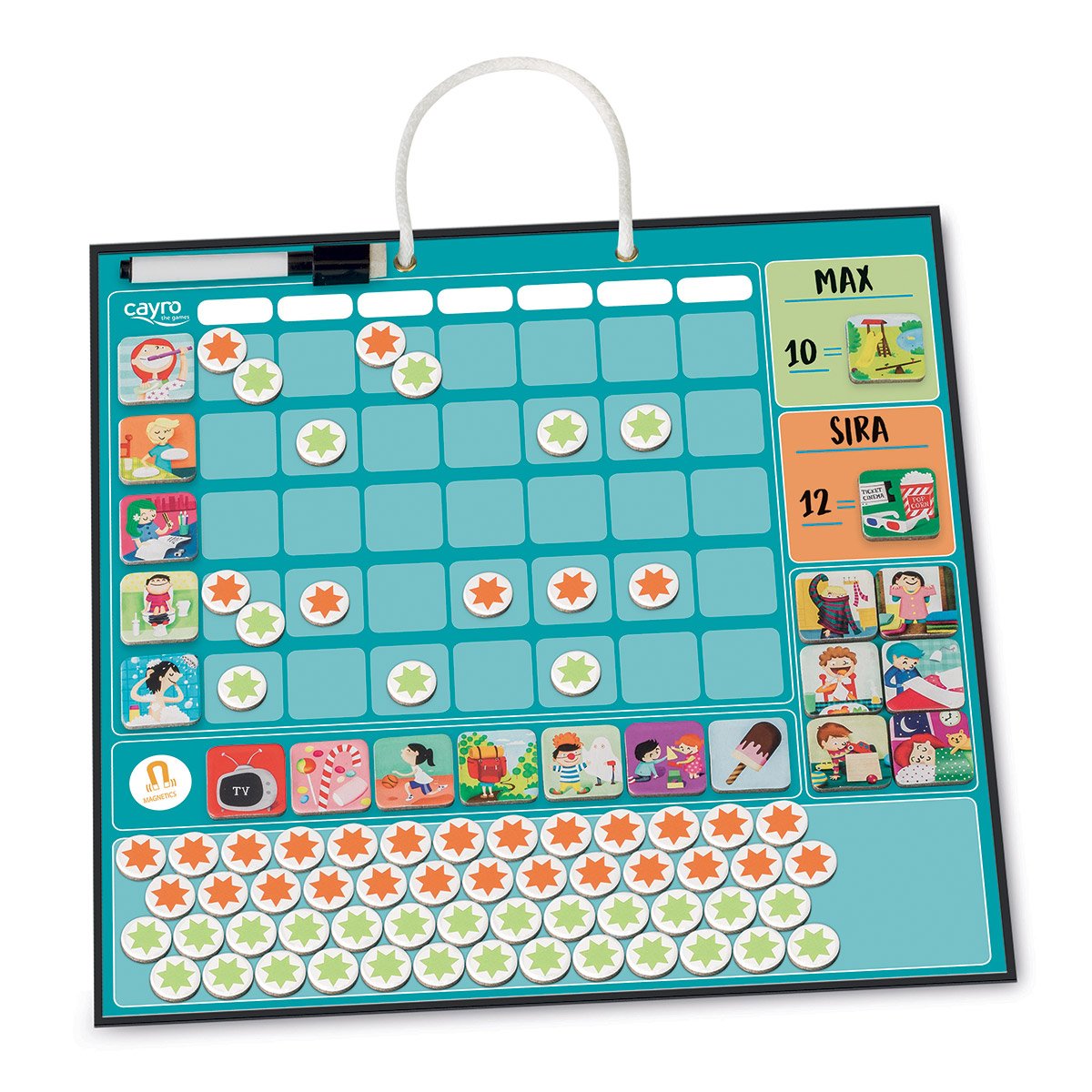 Tableau des récompenses